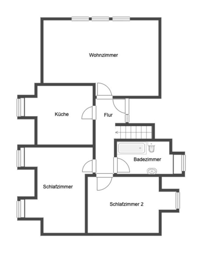 Grundriss Skizze 2.OG