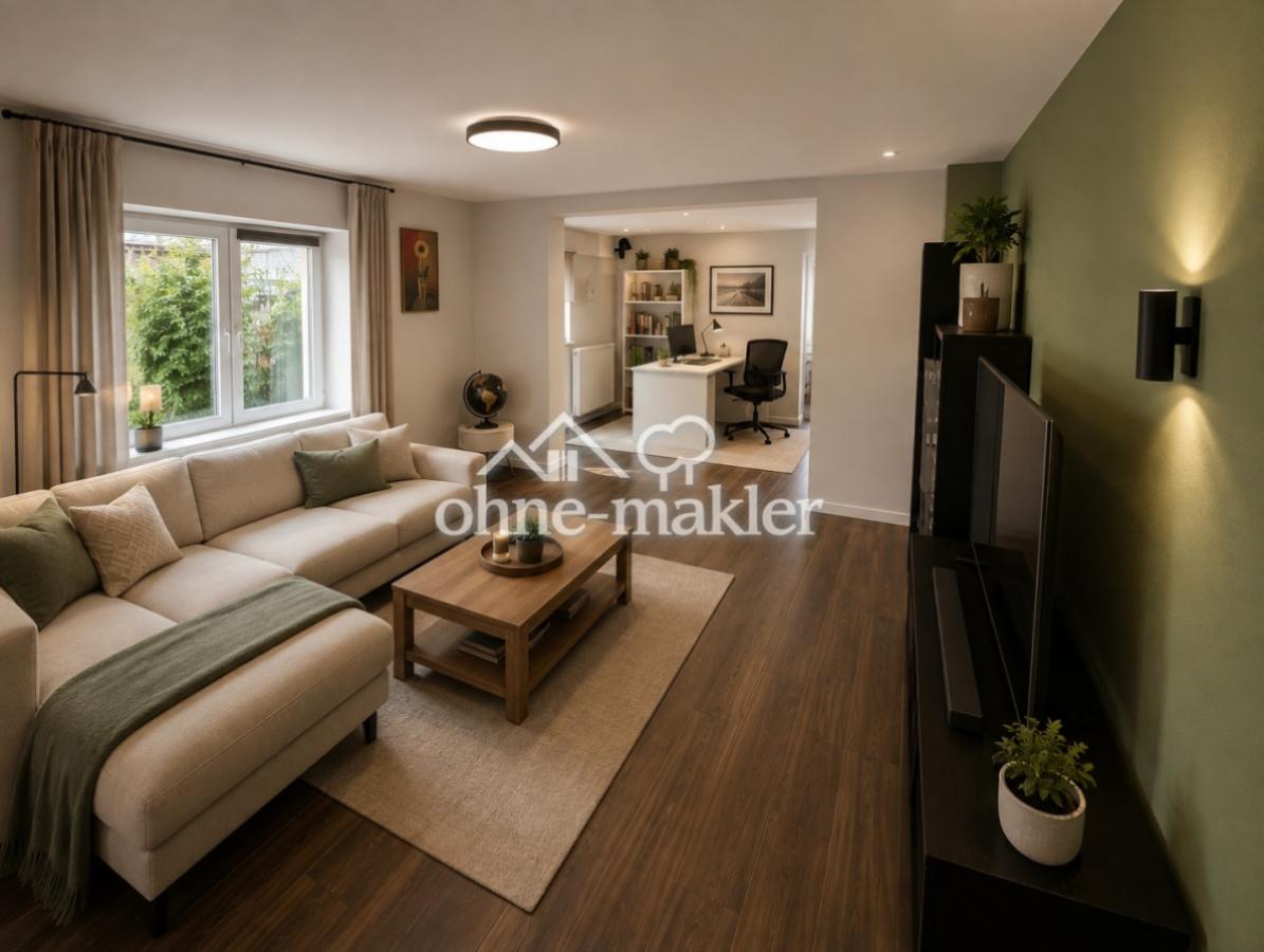 Wohnzimmer EG KI-visualisiert