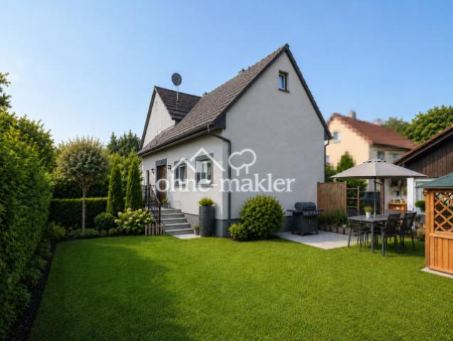 Ansicht Garten, Haus KI-vis.