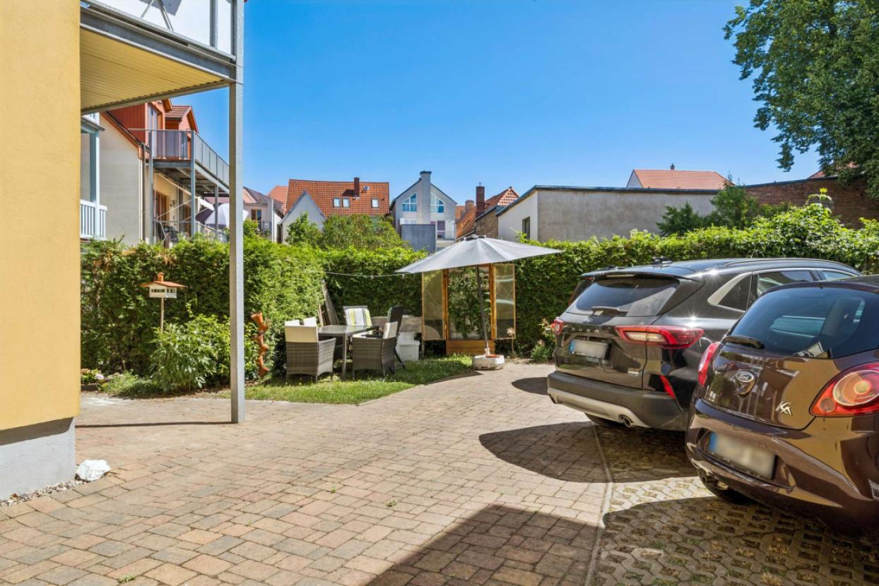 Innenhof / Parkplätze