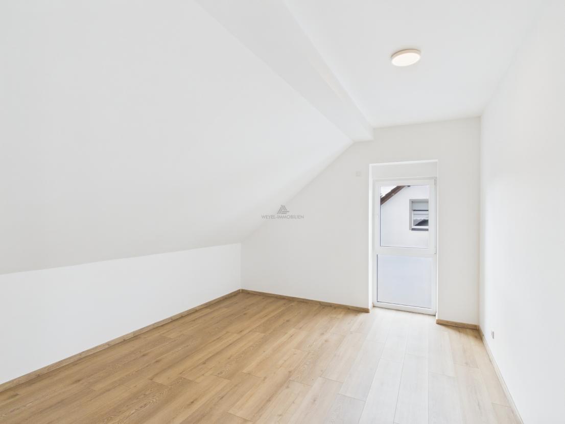 Zimmer im Dachgeschoss