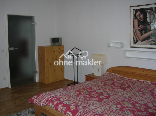 Schlafzimmer, Rückseite, Tür