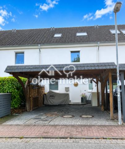 Frontansicht mit Doppelcarport