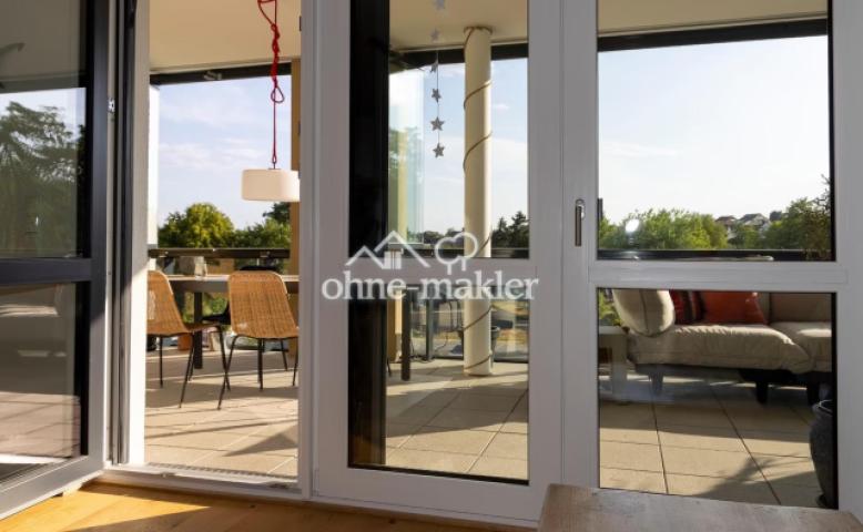 Wohnzimmer Blick Loggia