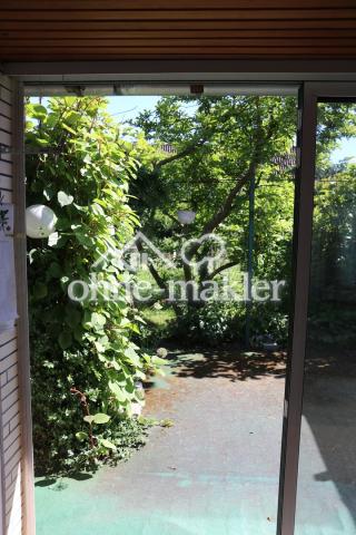 Terrasse aus Wintergarten
