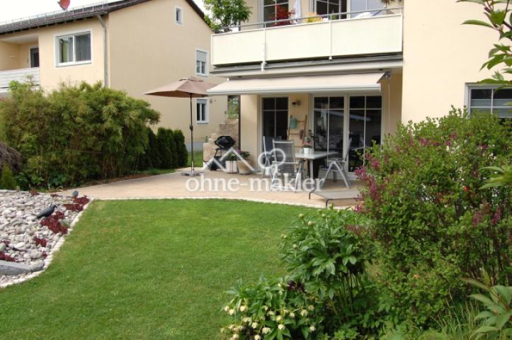 Blick auf Terrasse