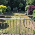 Gartenblick vom Balkon