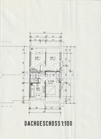 Dachgeschoss-Grundriss