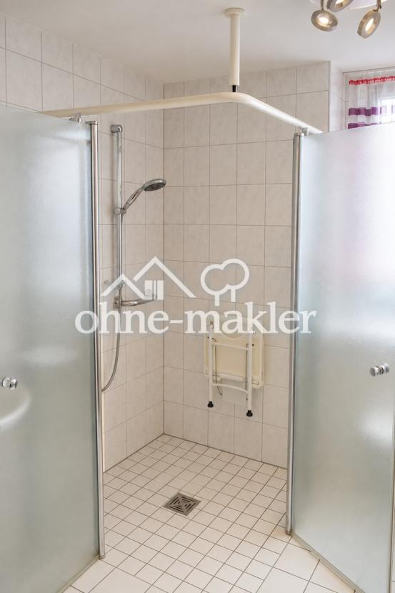 Dusche bodengleich