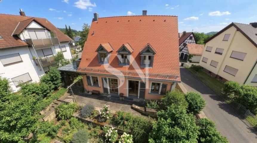 Drohnenaufnahme Südseite (KI-bearbeitet)