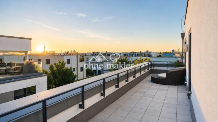 Wunderschöne Dachterrasse