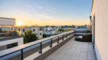 Wunderschöne Dachterrasse
