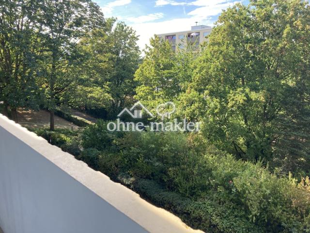 Ausblick vom Balkon