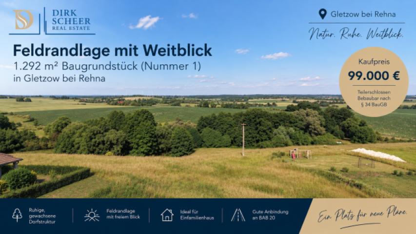 Grundstück 1 Dorfstraße Gletzow