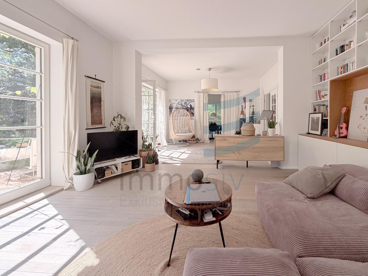 Wohnzimmer Blick Küche