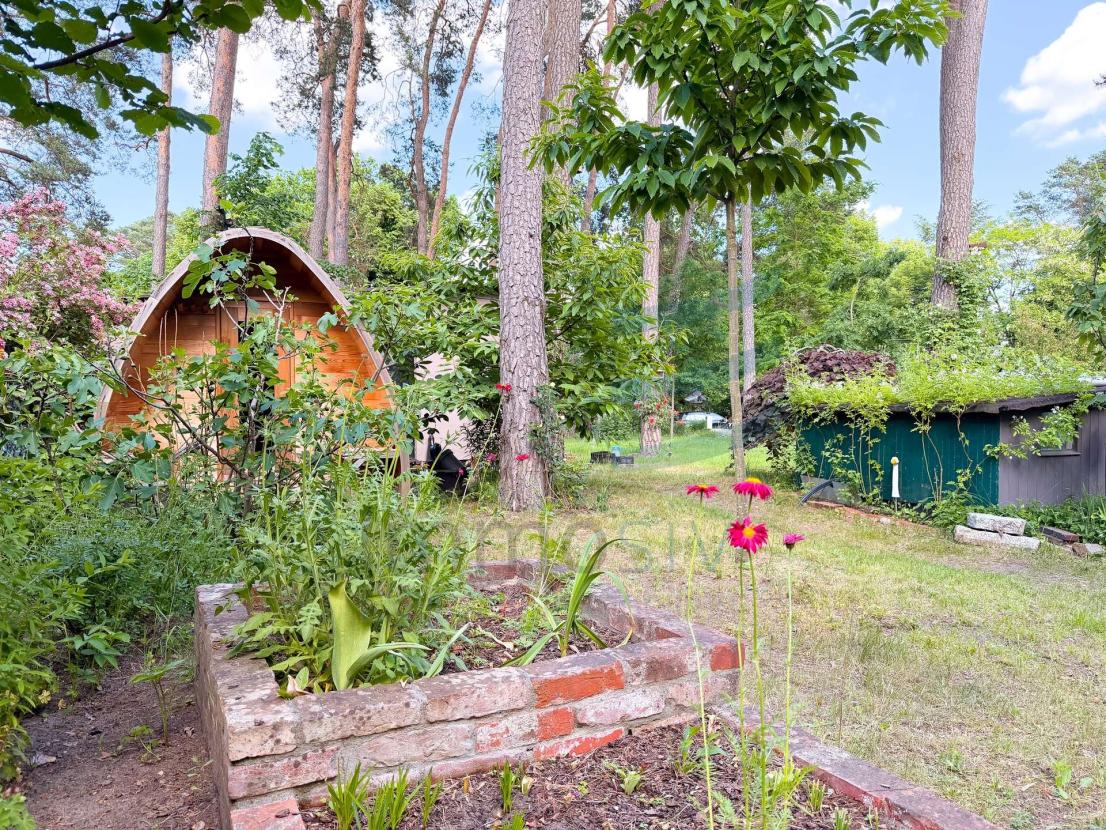 Garten und Sauna