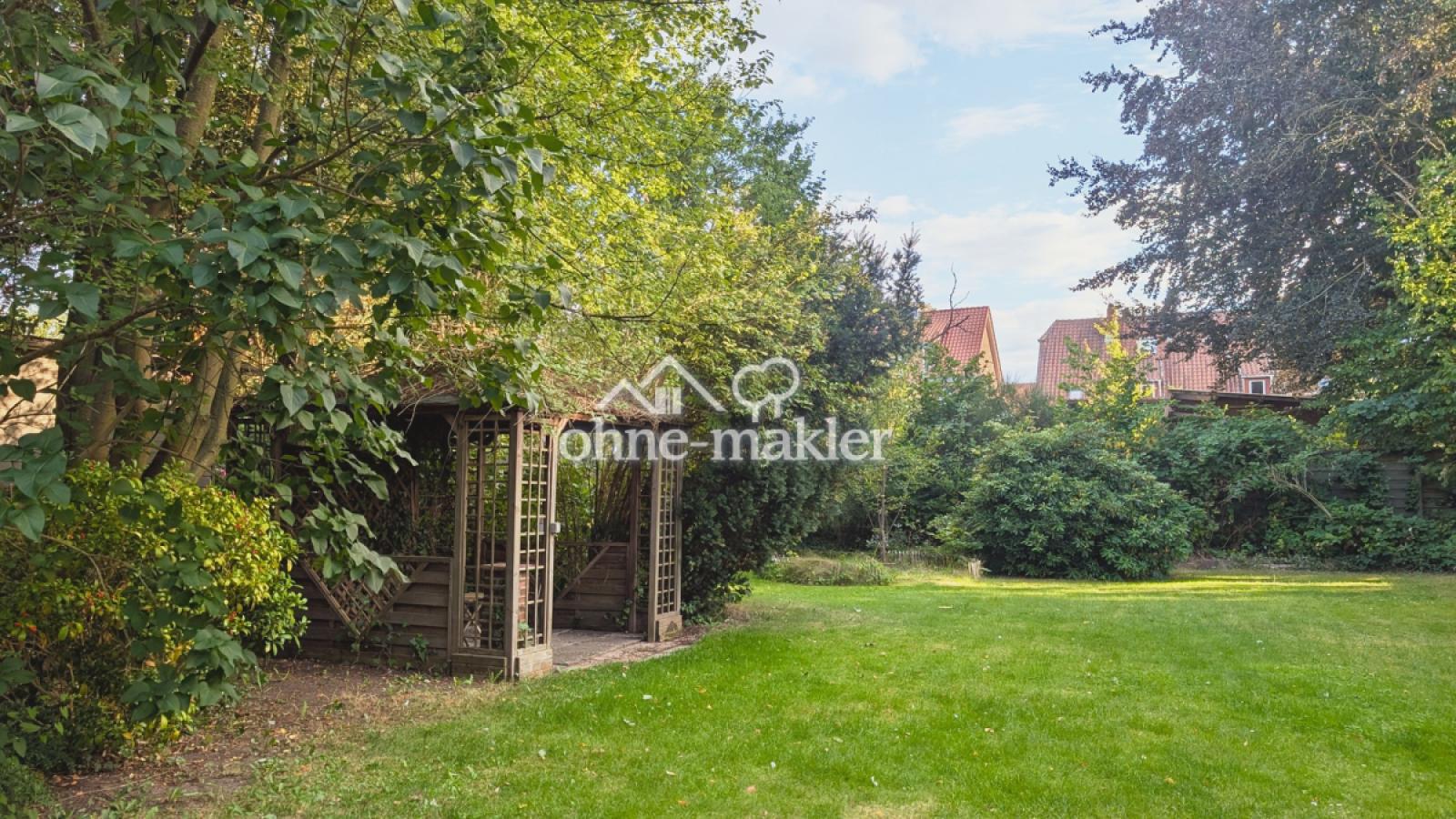 Blick in den großen Garten