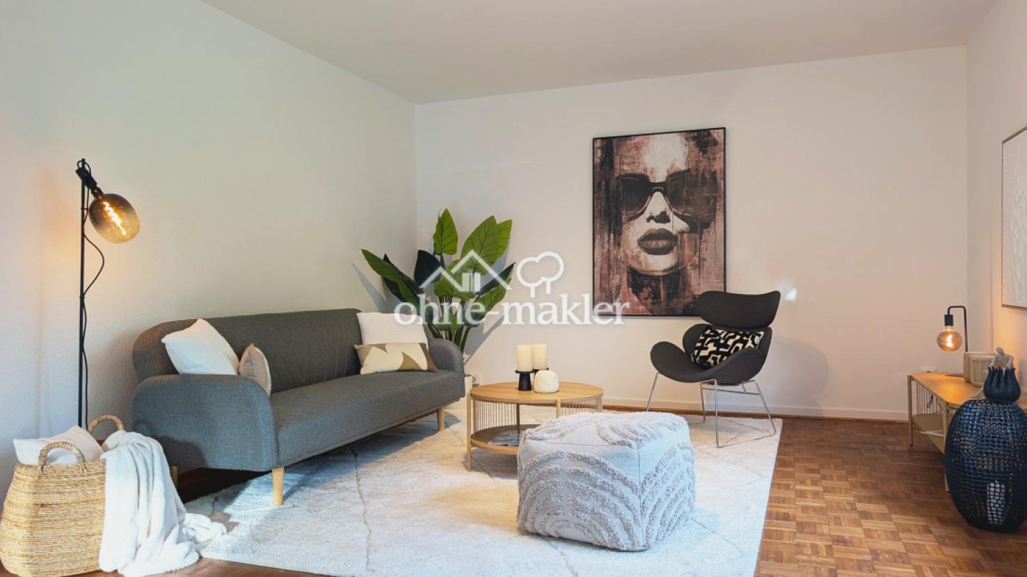 Wohnzimmer im Erdgeschoss