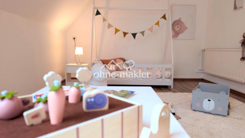 Kinderzimmer im Dachgeschoss