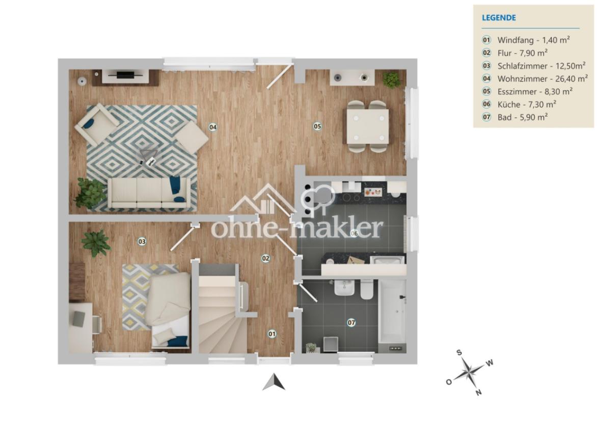 Grundriss Erdgeschoss