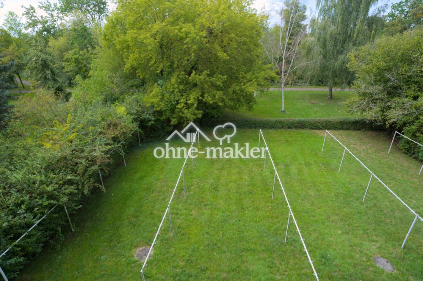 Blick aus Wohnzimmer (Nord)