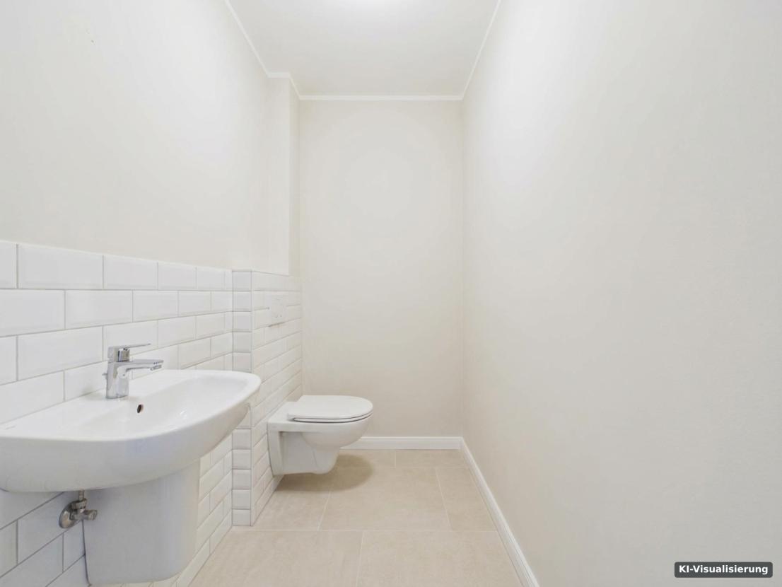 Gäste WC (KI-Visualisierung)