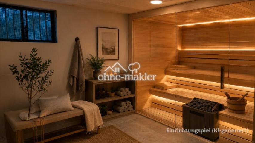 Sauna im Keller, KI-Vorschlag