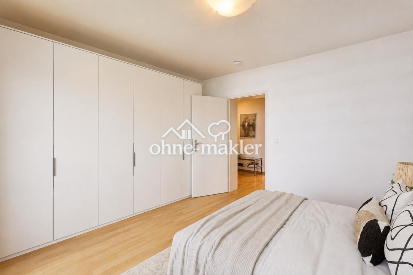 ...mit viel Platz für Schränke