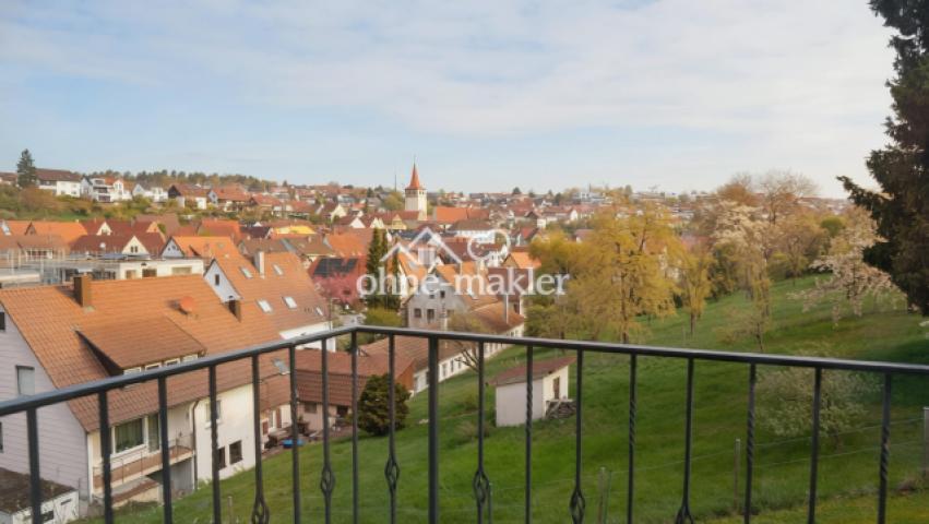 Ausblick Balkon