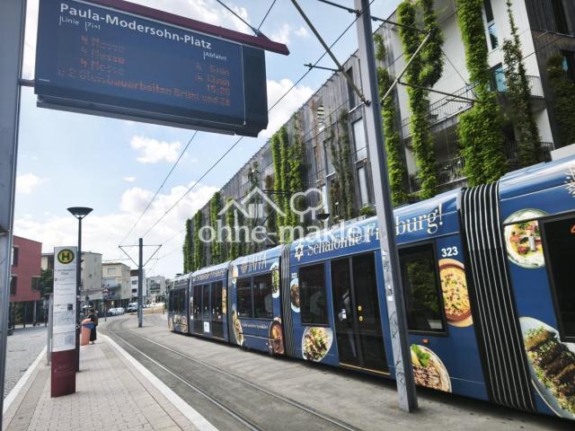 Straßenbahn Anschluss Vauban 