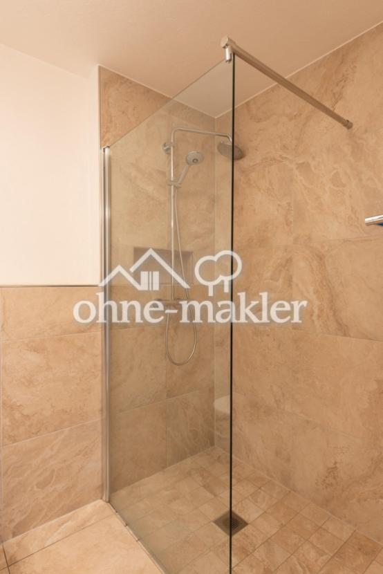 Dusche im Detail, Regenbrause 