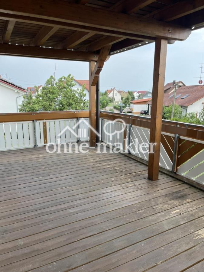 Balkon mit Aussicht