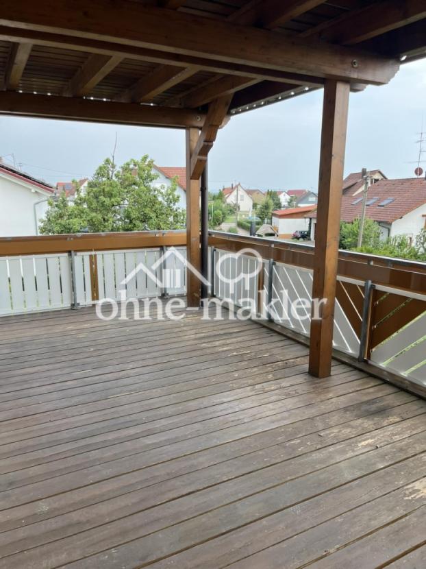 Balkon mit Aussicht