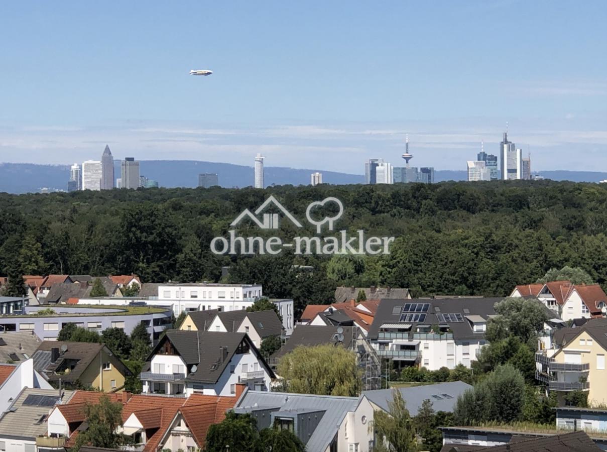 Blick vom Balkon