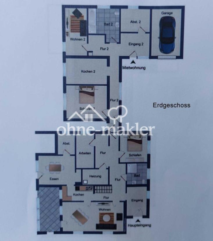 Grundriss Erdgeschoss