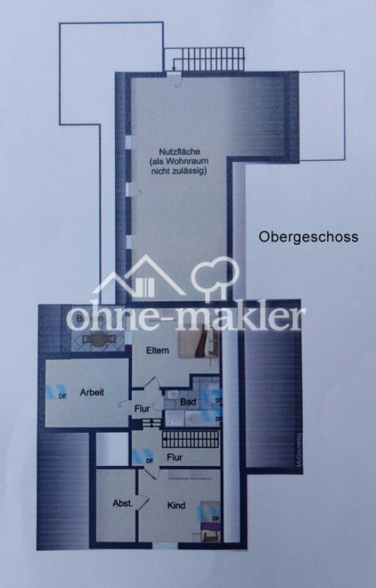 Grundriss Obergeschoss