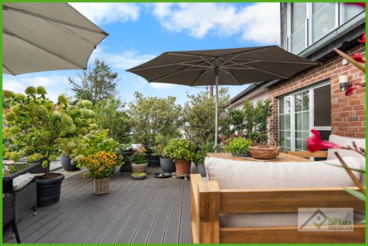 5Plus Immobilien Zweifamilienhaus zum Kauf Eschweiler / Hücheln Terrasse