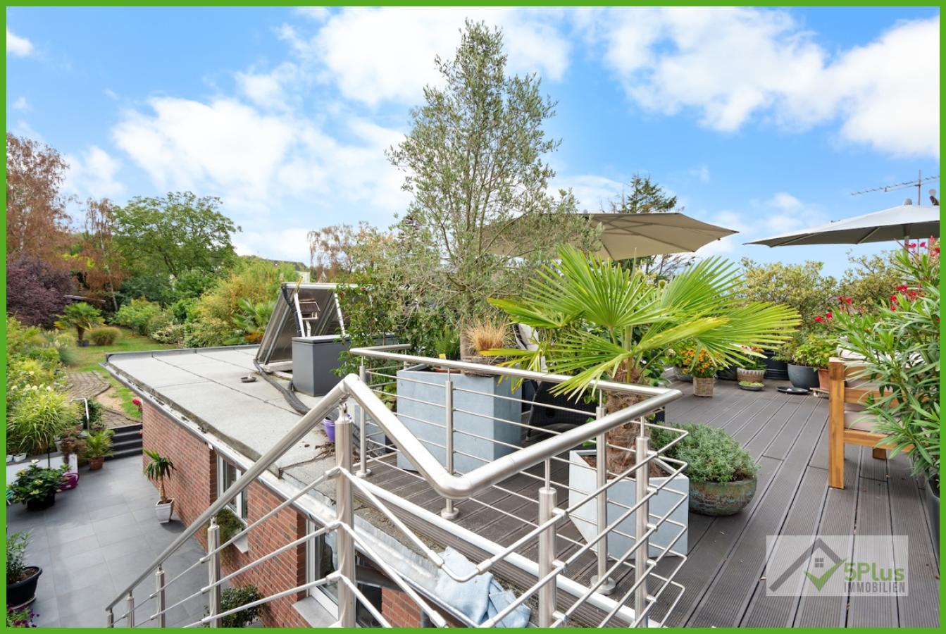 5Plus Immobilien Zweifamilienhaus zum Kauf Eschweiler / Hücheln Terrasse