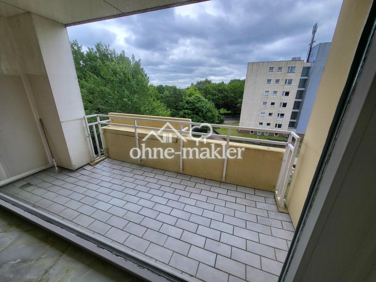 Aussicht Südbalkon Wohnzimmer