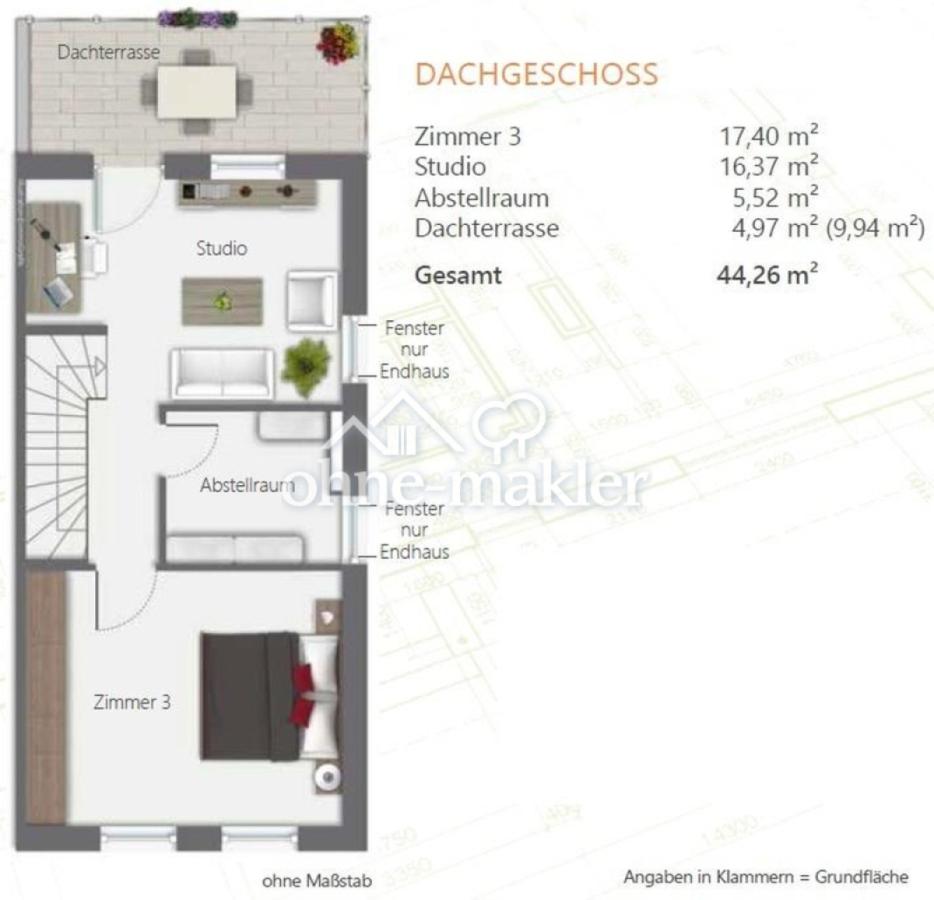 Grundriss Dachgeschoss