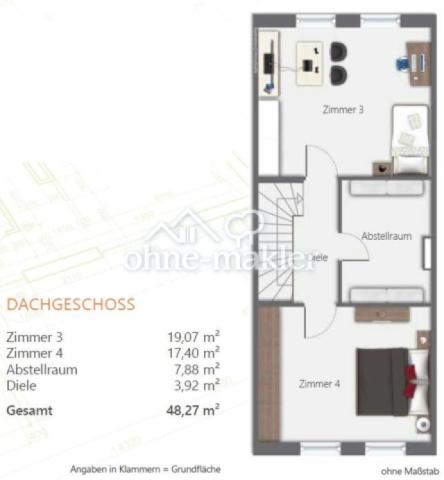 Grundriss Dachgeschoss