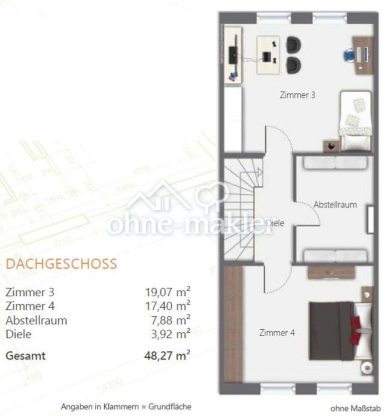 Grundriss Dachgeschoss