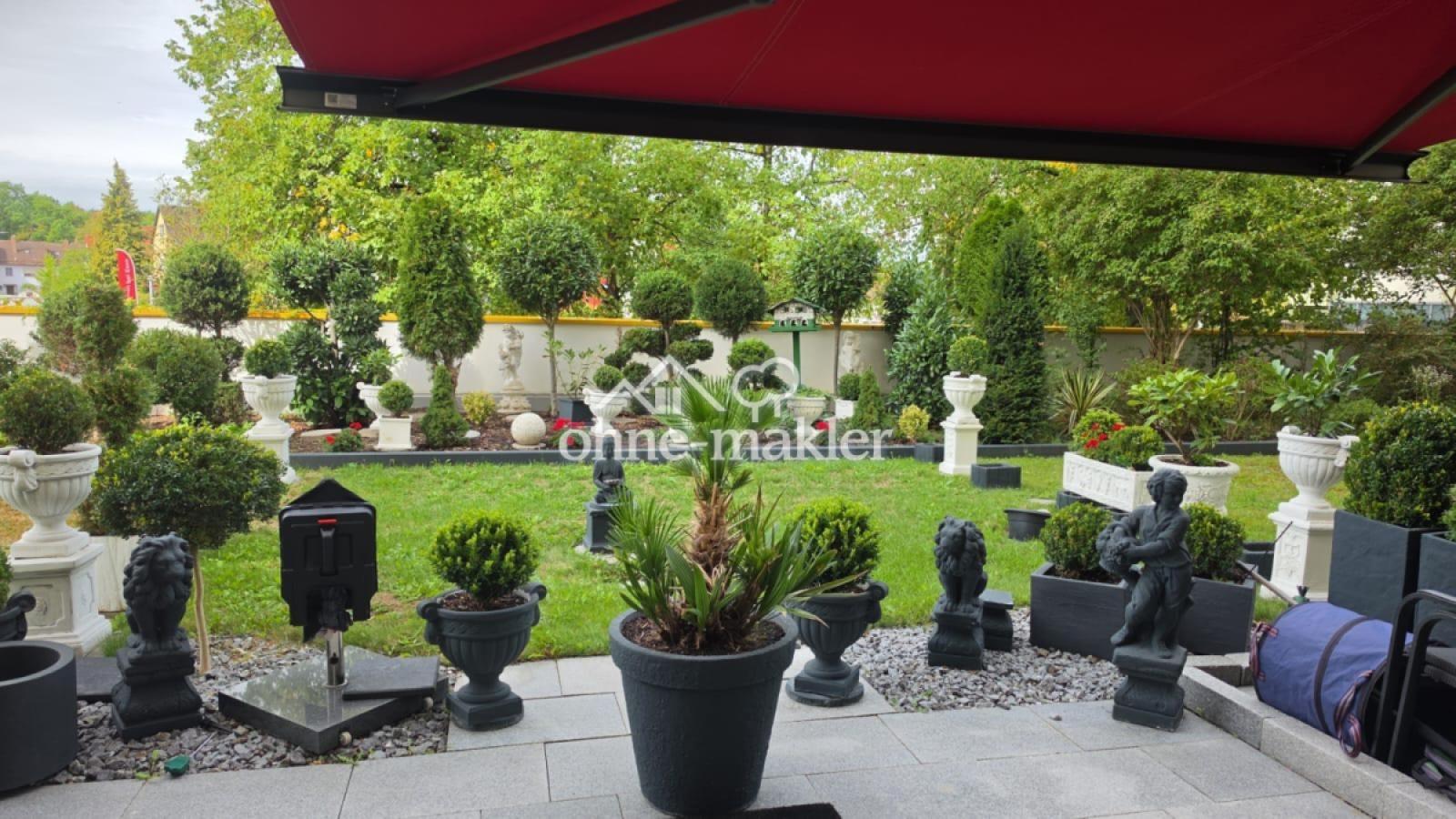 Terrasse u. Garten