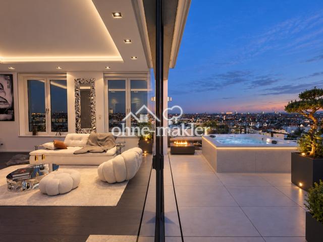 Designvariante Pool Abend Visu