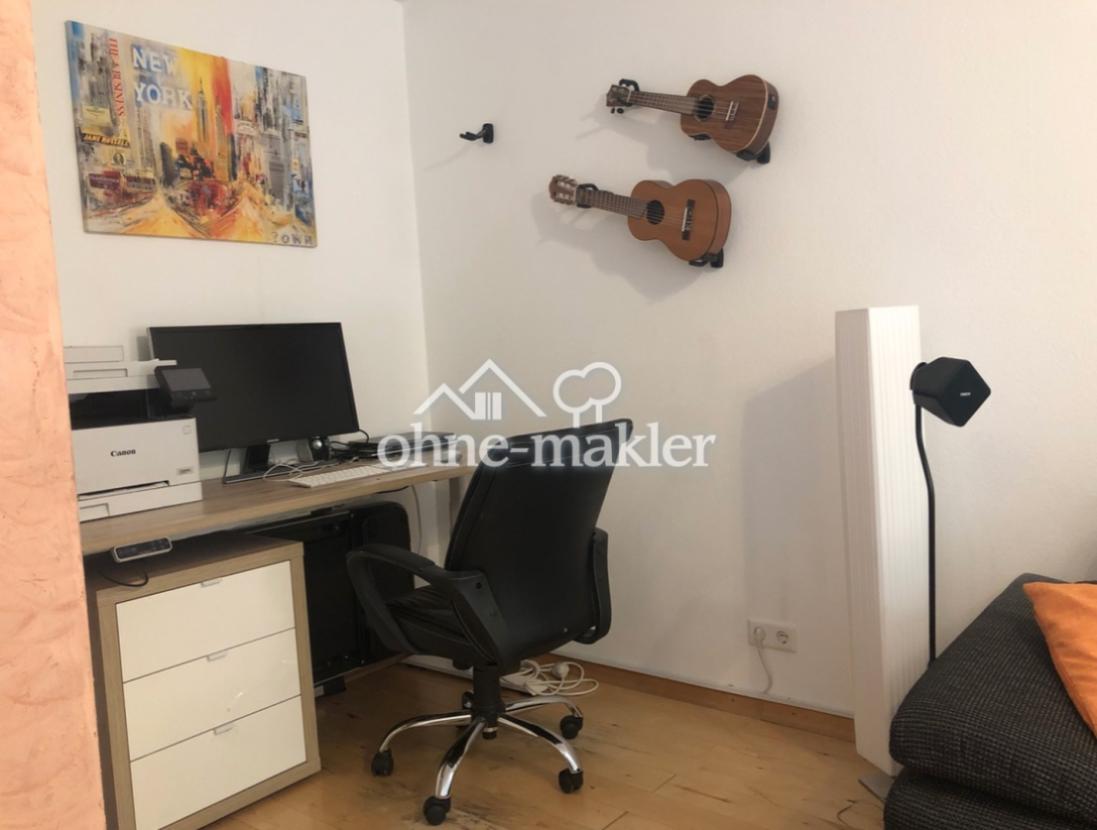 Büroecke Wohnzimmer
