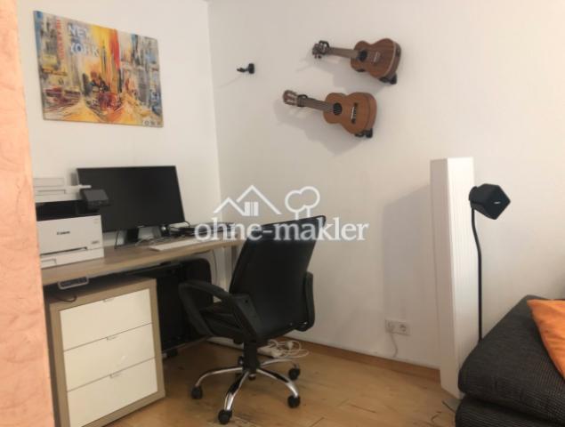 Büroecke Wohnzimmer
