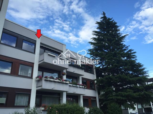 Süd-West Ansicht mit Balkon