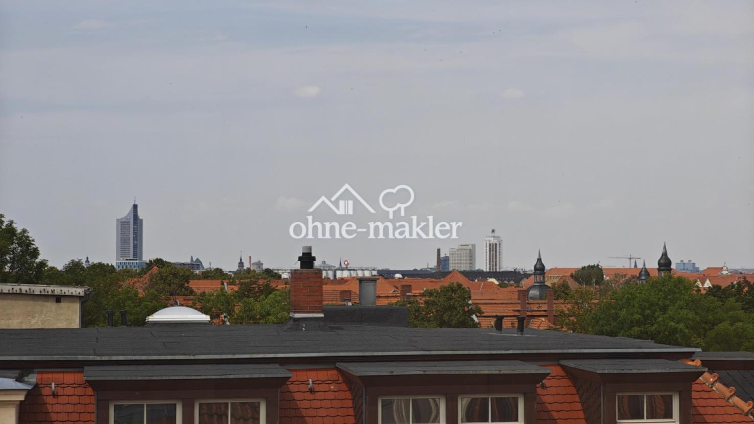 Ausblick aus dem Dachgeschoss