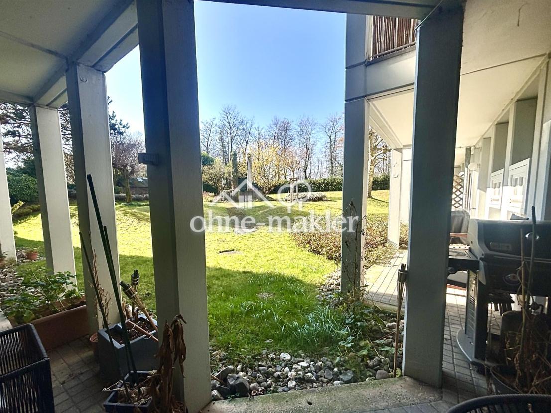 Terrasse und Garten