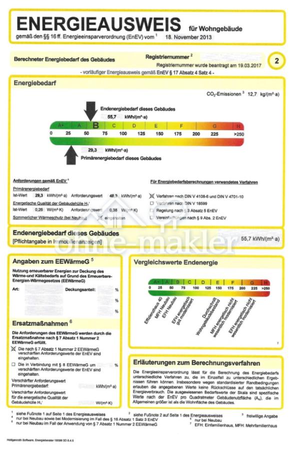 Energieausweis gültig bis 2027